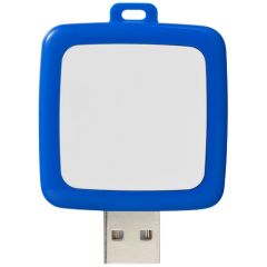 Clé USB rotative publicitaire carrée