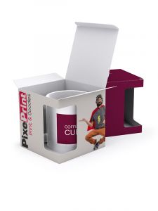 Boîte personnalisable pour mug 