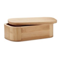 Lunch box en bambou personnalisée