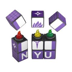 Surligneur publicitaire Rubik's 3 couleurs