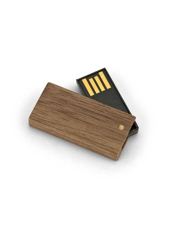 Mini Clé USB personnalisée en bois - Clé USB publicitaire