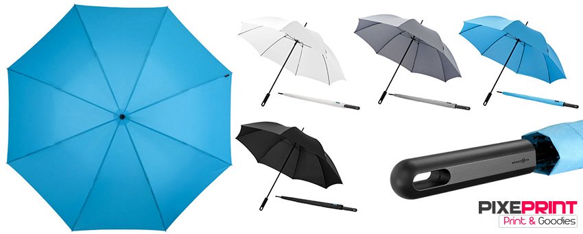 Parapluie publicitaire haut de gamme par excellence - Parapluie personnalisé