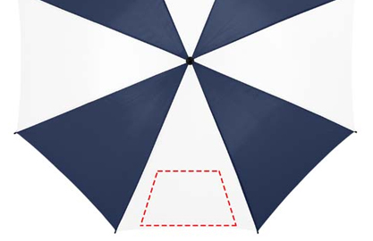 Parapluie publicitaire bi-ton personnalisable